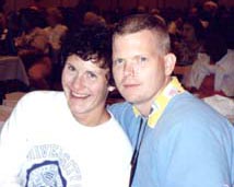 [Photo of Jim and Jane Geary in Dallas, 1996]